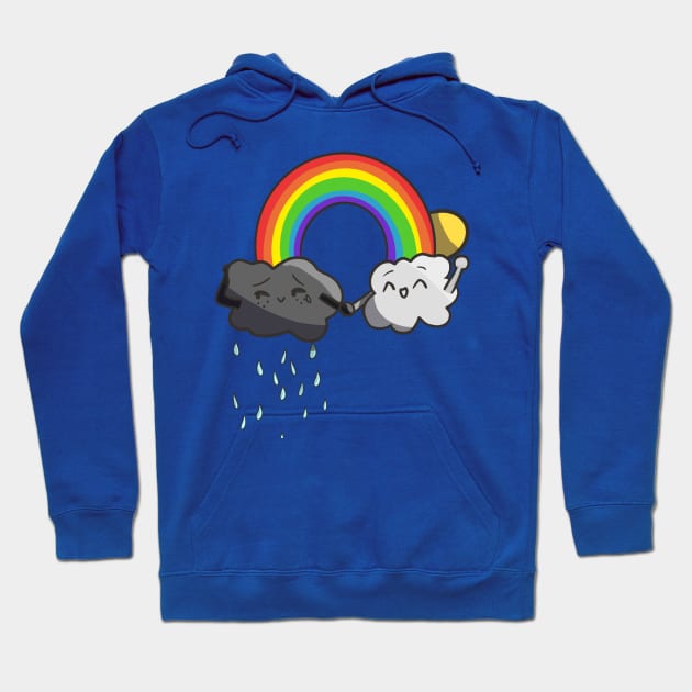 Cloud Besties Hoodie by AddyC Creative